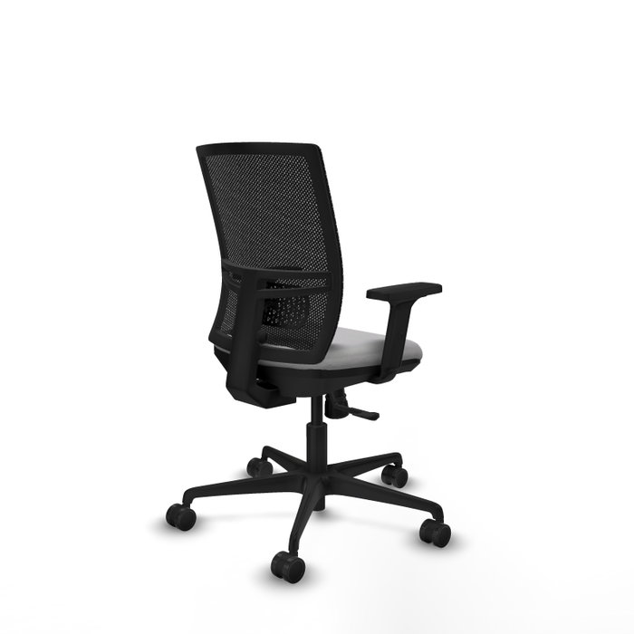 PIQUERAS Y CRESPO Silla de oficina Yunquera con mecanismo Sincro, Gris claro y Negro PIQUERAS Y CRESPO Silla de oficina Yunquera con mecanismo Sincro, Gris claro y Negro