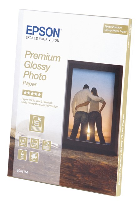 Epson Premium Glossy Photo Paper 13x18cm 255g 30 Hojas