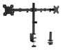 Aisens Soporte de Mesa Eco para 2 Monitores/TV de 17-32 Pulgadas, Negro