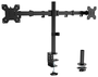 Aisens Soporte de Mesa Eco para 2 Monitores/TV de 17-32 Pulgadas, Negro