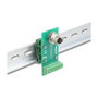 DeLOCK Adaptador de módulo de transferencia M12 hembra 8 pines a bloque de terminales 9 pines Verde