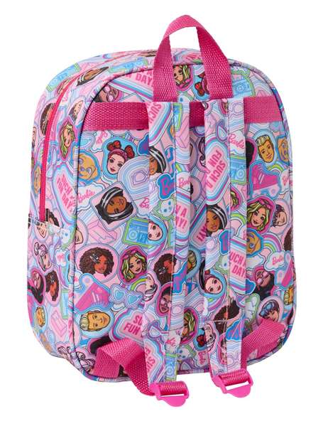 Safta Mochila Guardería 3D Barbie 3D 22x27x10 cm