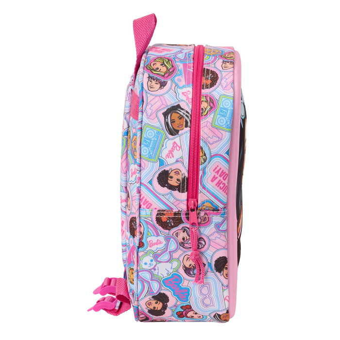 Safta Mochila Infantil 3D Barbie para Guardería y Preescolar