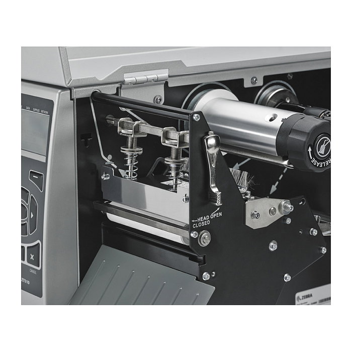 Zebra ZT510 - Impresora de Etiquetas - Transferencia Térmica / Térmica Directa - 300 x 300 DPI, 305 mm/s, 11.4 cm de Ancho, Color Gris, Con Pantalla LCD