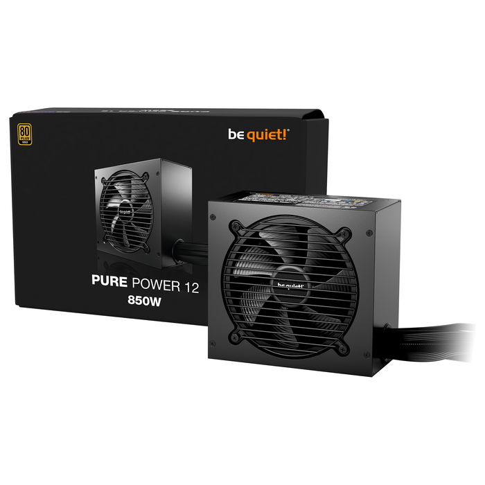 Be Quiet! PURE POWER 12 850W 80 PLUS Gold Fuente de Alimentación ATX 3.1 No Modular PC