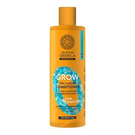 NATURA SIBERICA Acondicionador Oblepikha para Crecimiento del Cabello 400 Ml Vegano Sin SLS Ni Parabenos