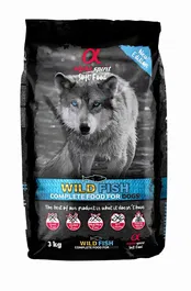 Alpha Spirit Alimento para Perros Adultos Semihúmedo con Pescado 3 kg