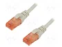 Digitus Cable Ethernet Cat6 U/UTP 7m Gris