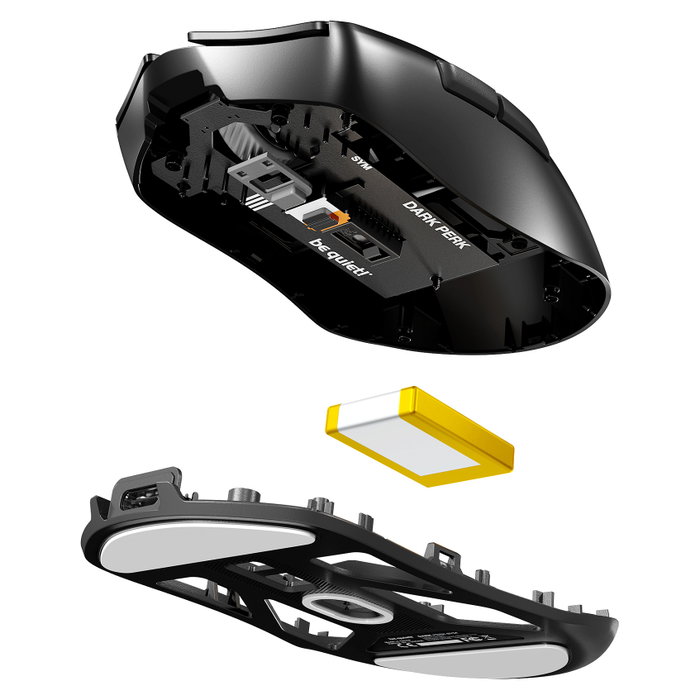 Be Quiet! Dark Perk Sym Ratón Gaming Inalámbrico 32000 DPI