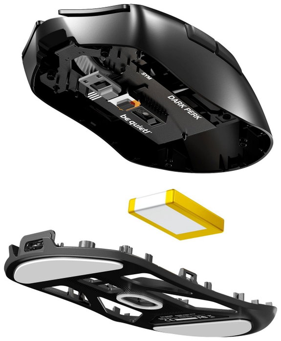 Be Quiet! Dark Perk Sym Ratón Gaming Inalámbrico 32000 DPI
