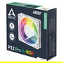 ARCTIC P12 Pro A-RGB (White) Ventilador 12cm Blanco con Iluminación LED RGB