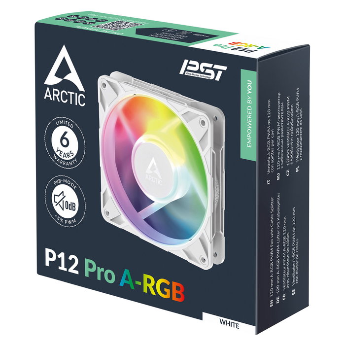 ARCTIC Freezer P12 Pro A-RGB (White) Pack de 3 ARCTIC Freezer P12 Pro A-RGB (White) Pack de 3