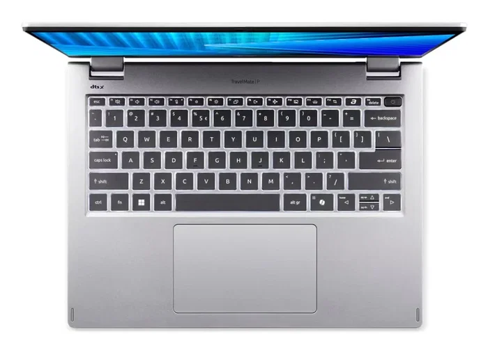 Acer TravelMate P4 Spin 14 TMP414RN-55-TCO 14 de 3K, Intel Core Ultra 7 255U, 16 GB RAM, 512 GB SSD, Azul