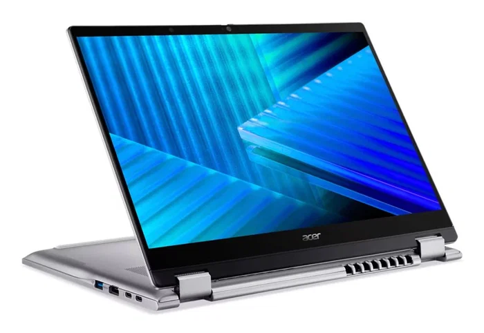 Acer TravelMate P4 Spin 14 TMP414RN-55-TCO 14 de 3K, Intel Core Ultra 7 255U, 16 GB RAM, 512 GB SSD, Azul