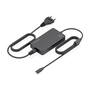 Aisens ASCH-1PD90D069-BK Cargador GaN 90W USB-C PD3.0 con Cable 1.8M, Detección Automática de Voltaje (5-20V) y Múltiples Protecciones, Negro