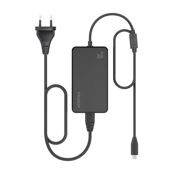 Aisens Cargador de Sobremesa GaN 90W PD3.0 USB-C Negro