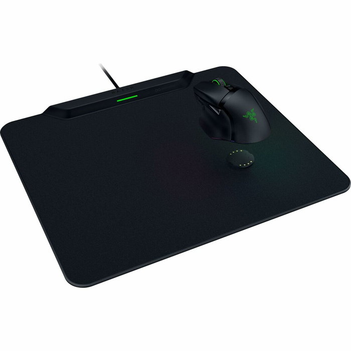 Razer HyperFlux V2 Alfombrilla de ratón para juegos Negro