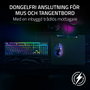 Razer HyperFlux V2 Alfombrilla de ratón para juegos Negro