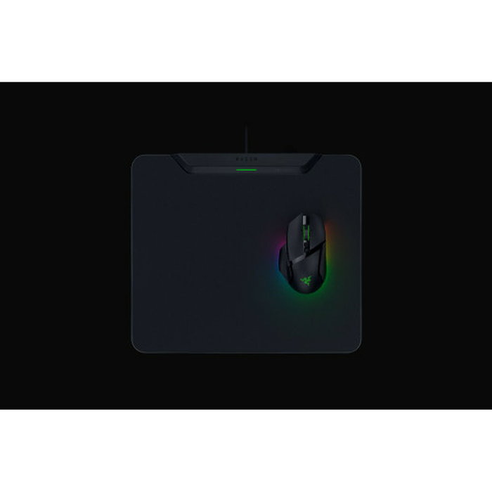 Razer HyperFlux V2 Alfombrilla de ratón para juegos Negro
