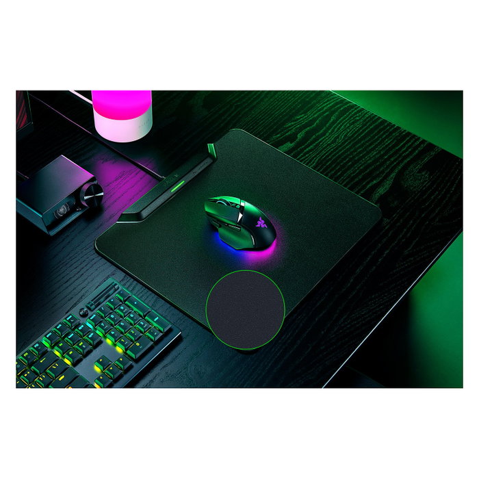 Razer HyperFlux V2 Alfombrilla de ratón para juegos Negro