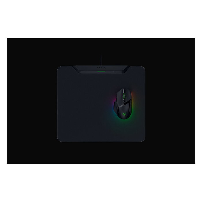 Razer HyperFlux V2 Alfombrilla de ratón para juegos Negro