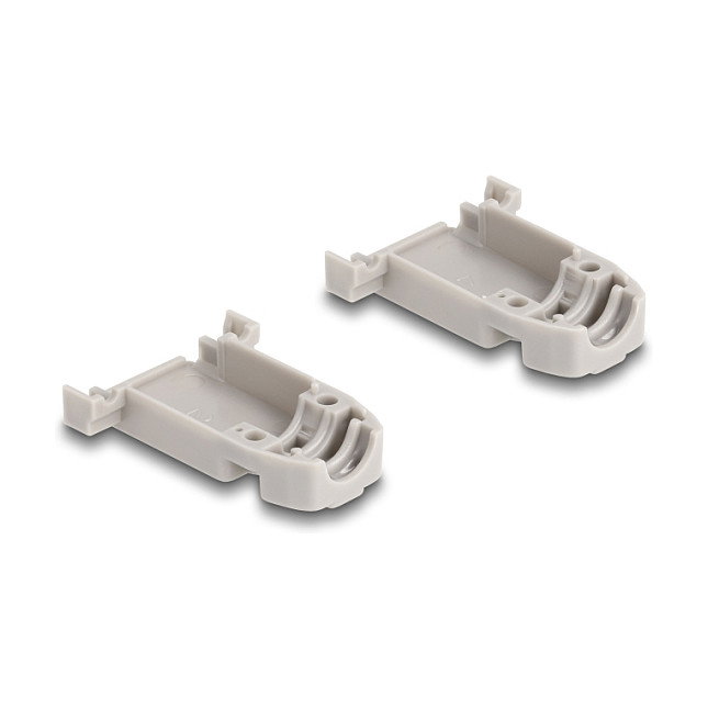 DeLOCK Carcasa para Conector D-Sub 9 Pines Macho/Hembra con Juntas de Goma, Negro, Gris, Plástico, 41.6 x 31.6 x 19.8 mm, 1 Pieza