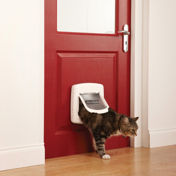 Petsafe Staywell Puerta Magnética Mod.400 Blanco
