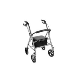 Moretti Rollator de Acero Teti Plata