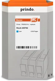 Prindo Cartucho de gel cian PRIRGC41c Basic
