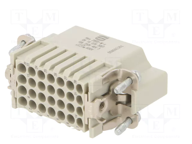 HARTING Han® DD Plantilla de contacto macho 28 pines