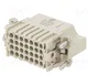 HARTING Han® DD Plantilla de contacto macho 28 pines