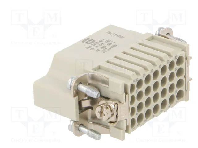 HARTING Han® DD Plantilla de contacto macho 28 pines