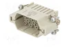 HARTING Han® DD Plantilla de contacto macho 28 pines