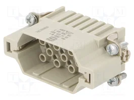 HARTING Han® DD Plantilla de contacto macho 28 pines