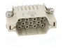 HARTING Han® DD Plantilla de contacto macho 28 pines
