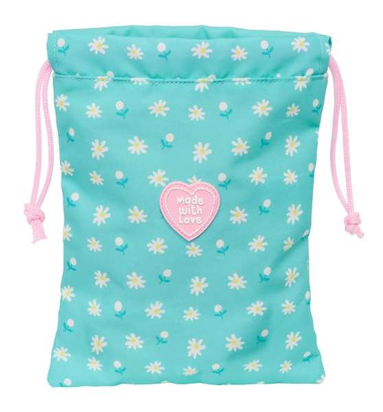 Portameriendas Peppa Pig Pretty flowers Amarillo Menta Portameriendas Peppa Pig Pretty flowers Amarillo Menta