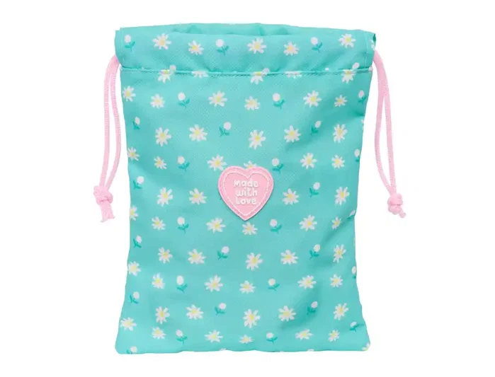 Safta Saquito Merienda Peppa Pig Pretty Flowers 250x200mm Safta Saquito Merienda Peppa Pig Pretty Flowers 250x200mm