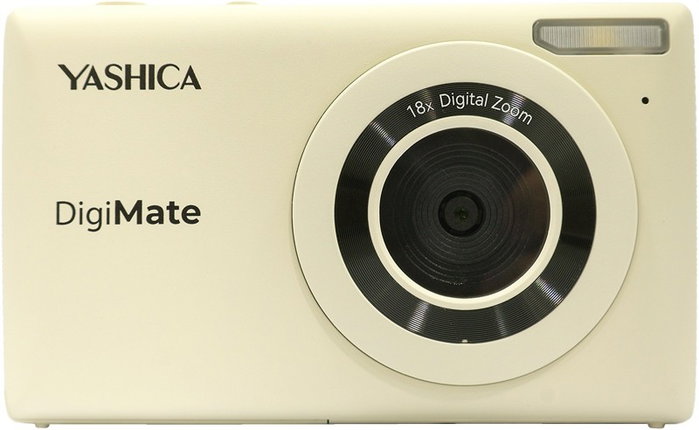 Yashica DigiMate 100 Cámara Compacta 64MP CMOS 4K Ultra HD Blanco
