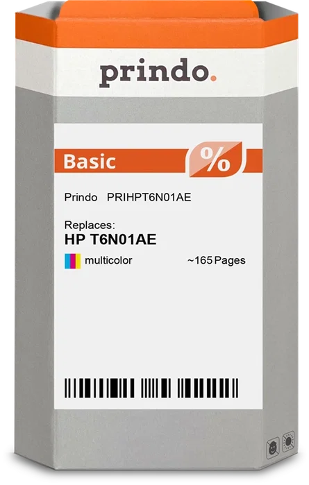 Prindo Cartucho de tinta varios colores PRIHPT6N01AE Basic