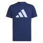 Camiseta de Manga Corta Infantil Adidas IC5663 Azul marino