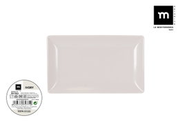 La Mediterranea Bandeja Melamina Ivory 25x15x2cm MD