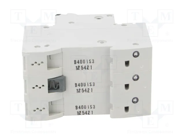 SIEMENS 5SL6340-6 Interruptor magnetotérmico 3 polos 40A Caract B