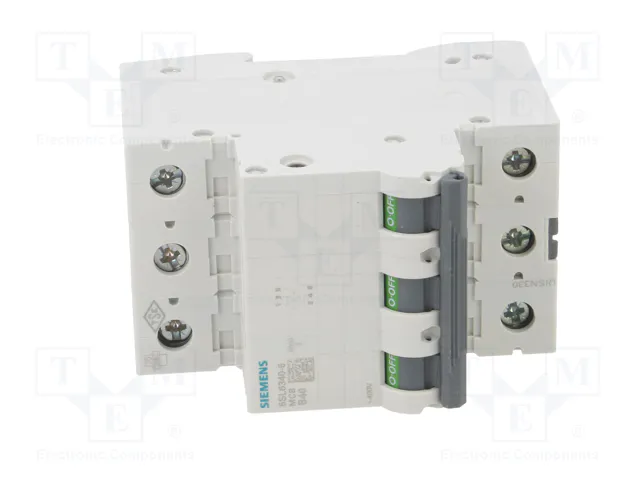 SIEMENS 5SL6340-6 Interruptor magnetotérmico 3 polos 40A Caract B