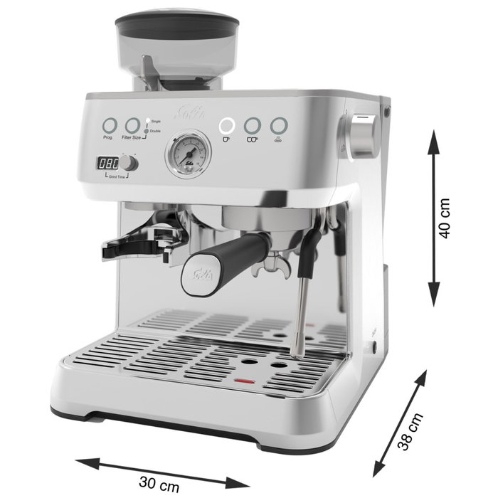Solis Grind & Infuse Perfetta 1019 Silver Solis Grind & Infuse Perfetta 1019 Silver