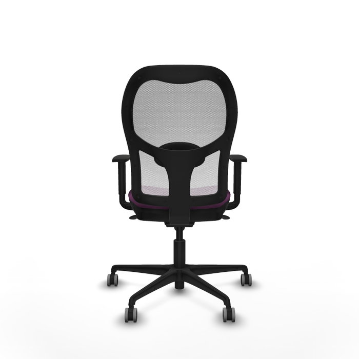 PIQUERAS Y CRESPO Silla de oficina Jorquera con mecanismo Sincro, Morado y Blanco PIQUERAS Y CRESPO Silla de oficina Jorquera con mecanismo Sincro, Morado y Blanco