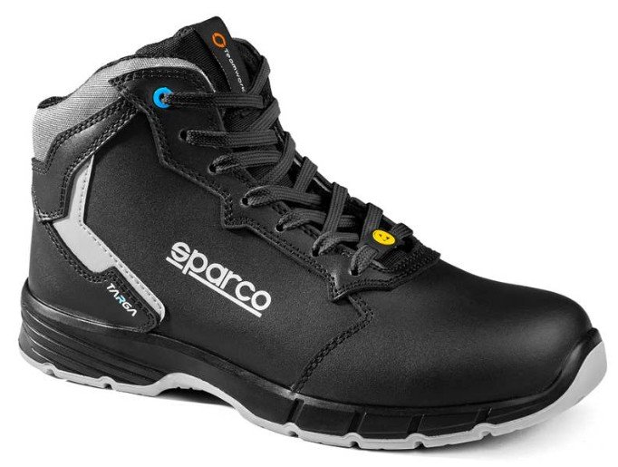 Sparco Bota de seguridad Targa - H Paul, Negro, Talla 42 Sparco Bota de seguridad Targa - H Paul, Negro, Talla 42