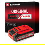 Einhell Power-X-Change Plus Batería 18V 4.0Ah Ion-Litio para Herramientas a Batería - Negro/Rojo