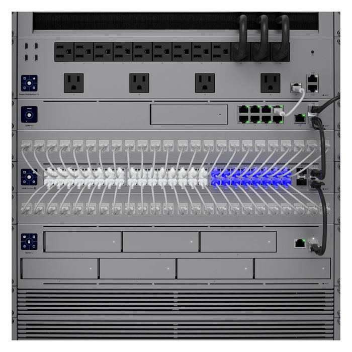 Ubiquiti UniFi USW-PRO-Max-48 Switch Capa 3 de 48 Puertos 2.5G Ethernet, 4 SFP+, 1U Rack, Interruptor L3 224 Gbps, Montaje en Rack
