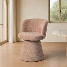 Silla Rosa Dm-Tejido Salón 57 X 50 X 81 cm