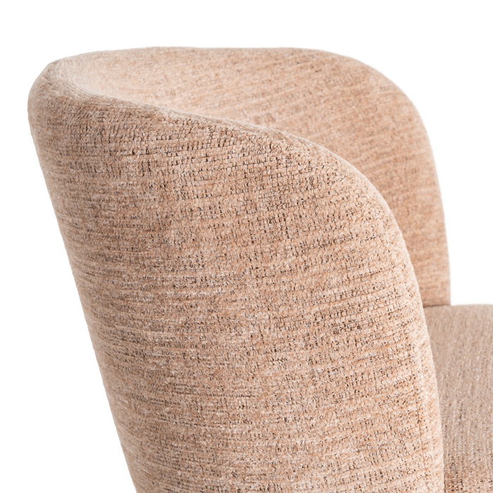 Silla Rosa Dm-Tejido Salón 57 X 50 X 81 cm